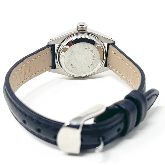 ?sale? Rolex Ladies 26mm Datejust Red diamond on black leather main image 4